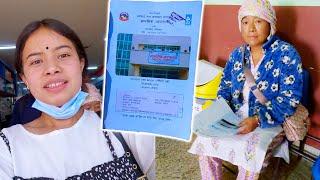 i am taking my mother to hospital for her brain health || sumnima Rai ||
