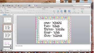 Hawaiian Pronunciations