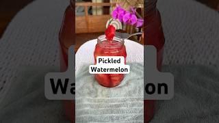 Pickled Watermelon #Recipe #WatermelonRecipes #PickledWatermelon