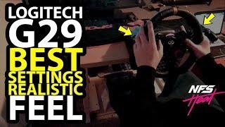 NFS Heat Logitech G29 *Best Settings* Realistic Feel