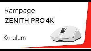 Rampage ZENITH PRO 4K | Gaming Oyuncu Mouse