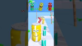INSANE JUICE RACE! HELP ME CHOOSE THE RIGHT FLAVOR! #gaming #shorts #shortfeed #viralshorts