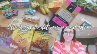 ALDI & OCADO FOOD HAUL + MEAL PLAN ( HALF TERM WEEK )