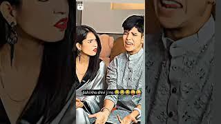 rishabh khan and shahina khan  insta video