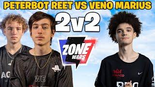 Peterbot & Reet vs Veno & Marius 2v2 Zone Wars (TOXIC)