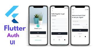 Flutter- Firebase series -2 || Firebase Auth UI, Welcome  Login, Sign Up, Forgot Password Screen