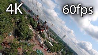 SkyScreamer on-ride 4K POV @60fps Six Flags Great Adventure