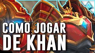 COMO JOGAR DE KHAN - Guia de Campeão \\\ PALADINS