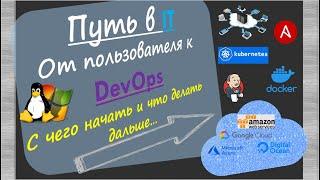 Путь в IT. От пользователя к DevOps. С чего начать и что делать дальше. Основные темы IT.