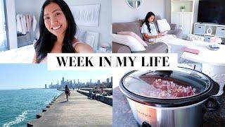 WEEK IN MY LIFE:power of Prayer, working 9-5, meal prep, goal setting, self care | christian vlog