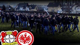 Frankfurt überrascht Leverkusen vor der Nordkurve... | Ultras-Storytime