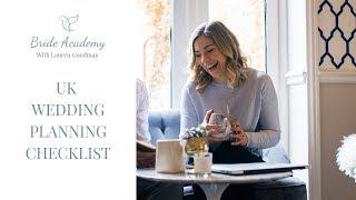 Wedding Planning Checklist UK (WEDDING TIMELINE AND CHECKLIST)