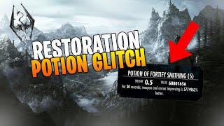 Restoration Potion Glitch | *GOD TIER* gear with *NO MODS* | Skyrim Special Edition (2020)