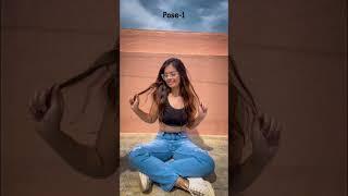 Sitting Poses In Jeans | #shorts #ashortaday | Santoshi Megharaj