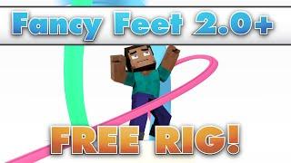 Fancy Feet Minecraft Blender Rig - Free Download