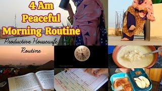 My "IDEAL"  4 Am Morning Routine | How I Make My Routine Productive  | Preparing Tiffin For Kid |