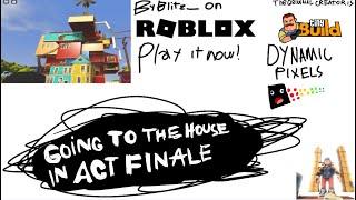 Going to the house in Act Finale Hello neighbor roblox game by @blyzju