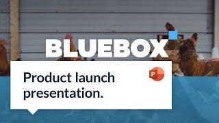 Bluebox - A PowerPoint presentation to launch a product | Mr.Prezident