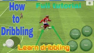 Learn how to play Dribbling in Pes 2018 mobile Classic control (Android/Iso)