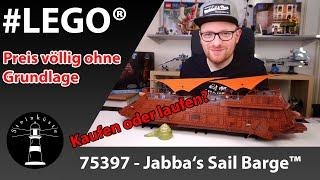 500€ im Wüstensand versenkt - LEGO® Star Wars™ 75397 - Jabba's Sail Barge™