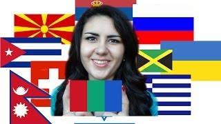 АСМР/ASMR шепот и рисование/whispering and drawing. Флаги стран мира/Flags of the world countries