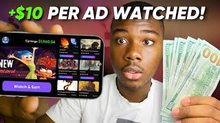 Get Paid $1,960 Just Watching Ads! ($10.60 PER AD) | Make Money Online Watching Ads