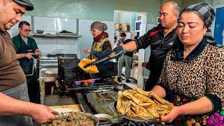 200 Bulls! 30 Cooks! and 2000 CHEBUREK. You've NEVER Seen Anything Like this. Karshi Food.