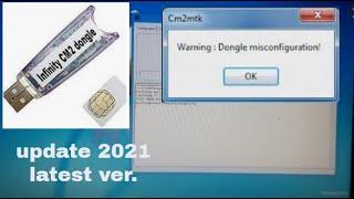 Infinity Cm2 Box/Dongle dongle misconfiguration  identification Data damaged