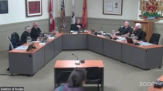 District of Sooke's Zoom Meeting