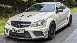 1st Drive AMG C63 Black Series - A modern CSL | 4K