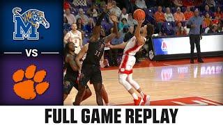 Memphis vs. Clemson Full Game Replay | 2024-25 ACC Men's Basketball