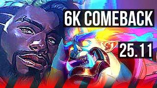 K'SANTE vs DR. MUNDO (TOP) | 6k comeback, 44k DMG, 13/3/17, Legendary | EUW Master | 25.11