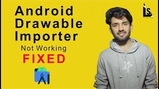 How To Fix Android Drawable Importer with Android Studio 4.1.1 + 2021 Urdu/Hindi