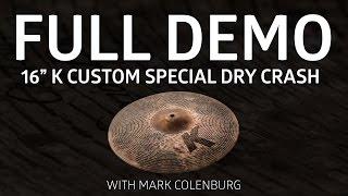 Zildjian Demos - 16" K Custom Special Dry Crash