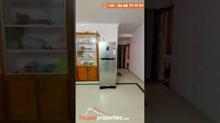 1550 SFT EAST FACE 3 BHK RESALE FLAT FOR SALE NEAR GUESTLINE HOTEL - MANGALAM ROAD, TIRUPATI