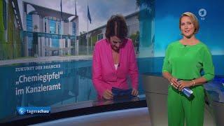 20-Uhr-Tagesschau wiederholt Susanne Daubners Lachanfall (2023)