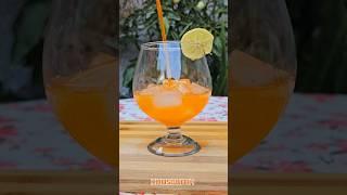 Iced Orange Squash  #orangesquash #iceddrinks #orangedrink #summerdrink #drinksforsummer