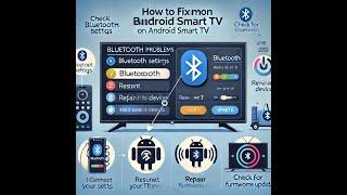 How to fix all bluetooth problem for android smart TV (Not connected, No internet, Authentication )