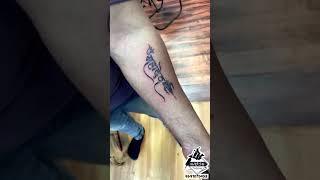 Shubh Mahadev Tattoo Design #tattoo#shorts Harsh Tattoos/ Watch Officials