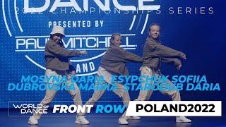 Mosyna Daria, Esypchuk Sofiia, Dubrovska Mariia, Starodub Daria | Showcase | WODPL22