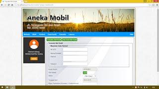 Source Code Aplikasi Dealer Mobil PHP mysqli + jQuery AJAX