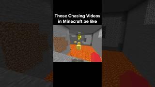 Minecraft Chase Moment