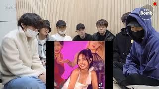 bts reaction jennie tiktok part27