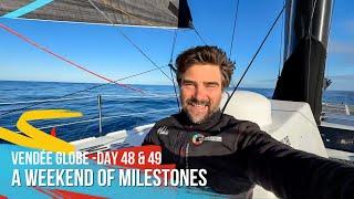 A Weekend Of Milestones - Day 48 & 49 - Vendée Globe