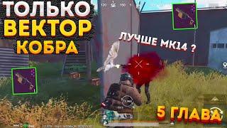 ВЕКТОР КОБРА ЧЕЛЛЕНДЖ В МЕТРО РОЯЛЬ, ЛУЧШЕ ЧЕМ МК14, METRO ROYALE 2.0, PUBG MOBILE, ТОЛЬКО ИСПЫТАНИЕ