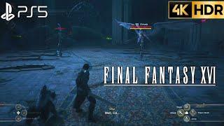 Final Fantasy 16 Clive Vs Suparna & Chirada Fight 4K | Final Fantasy XVI Suparna & Chirada Battle 4K