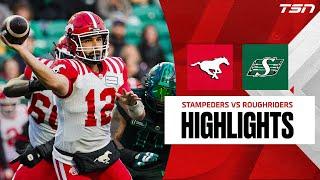 CFL WEEK 21: Calgary Stampeders vs. Saskatchewan Roughriders FULL HIGHLIGHTS