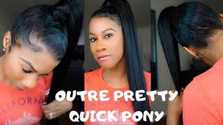 STRAIGHT SLEEK SLAYAGE! OUTRE PRETTY QUICK PONY 36" SLEEK STRAIGHT!