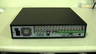 16 Channel Elite Series H.264 Realtime Security DVR Unboxing - DVR-EL016480