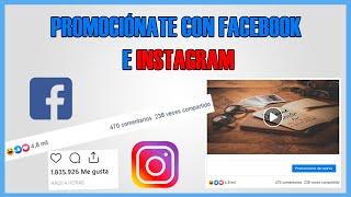 Como PROMOCIONAR  mis canciones en FACEBOOK e instagram / PRINCIPIANTES